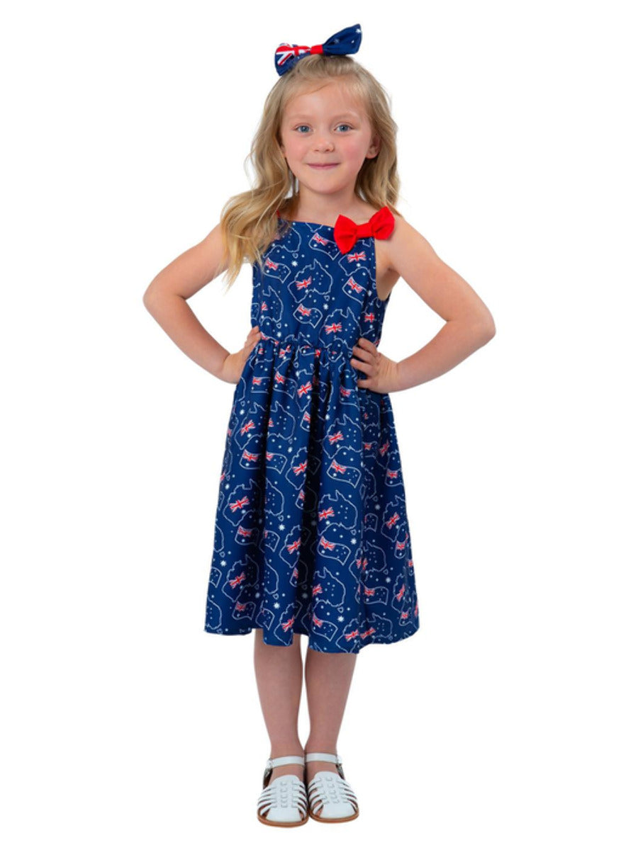 Girls Australia Flag Dress Wholesale