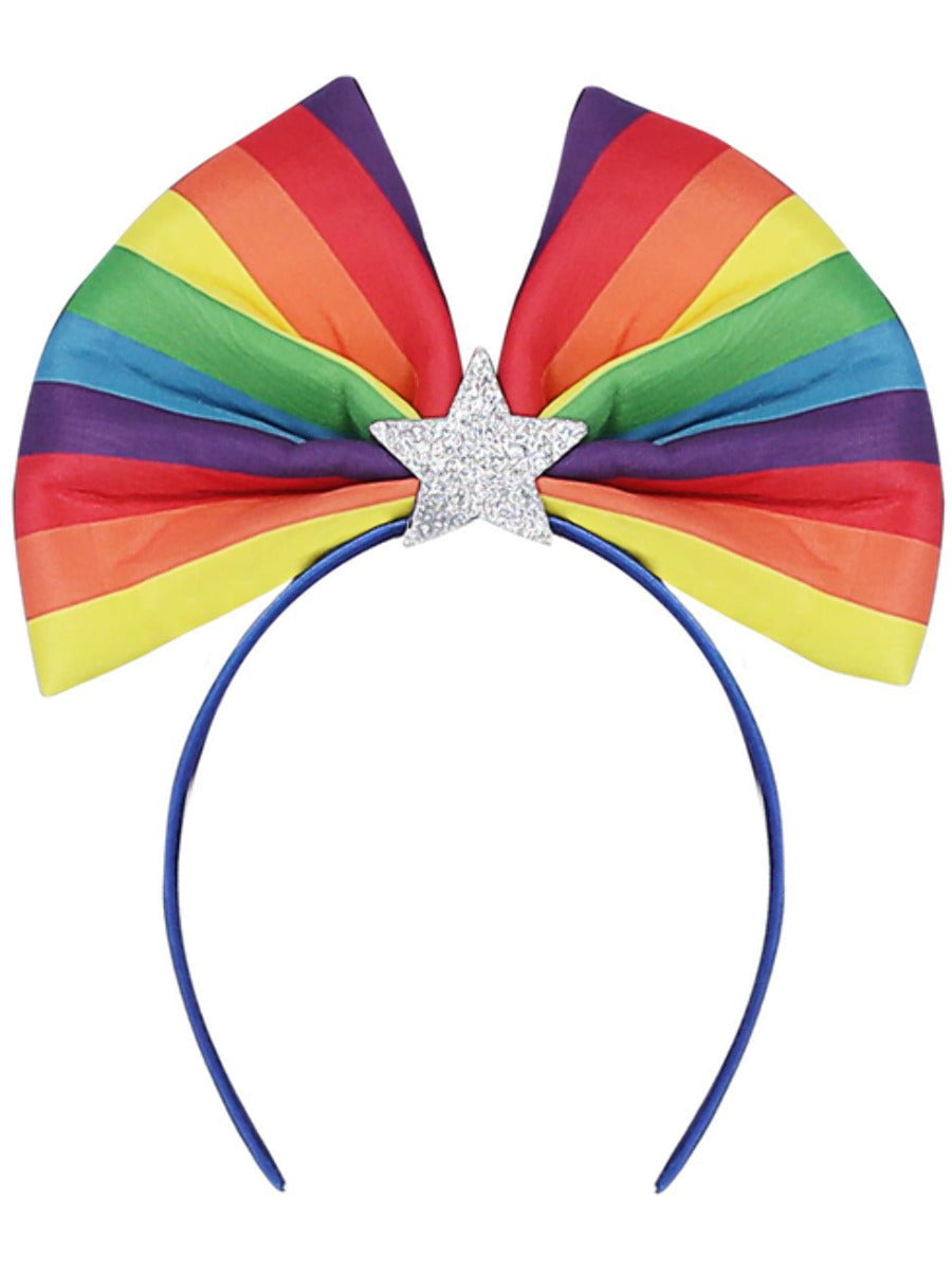 Rainbow Flag Bow Headband Wholesale