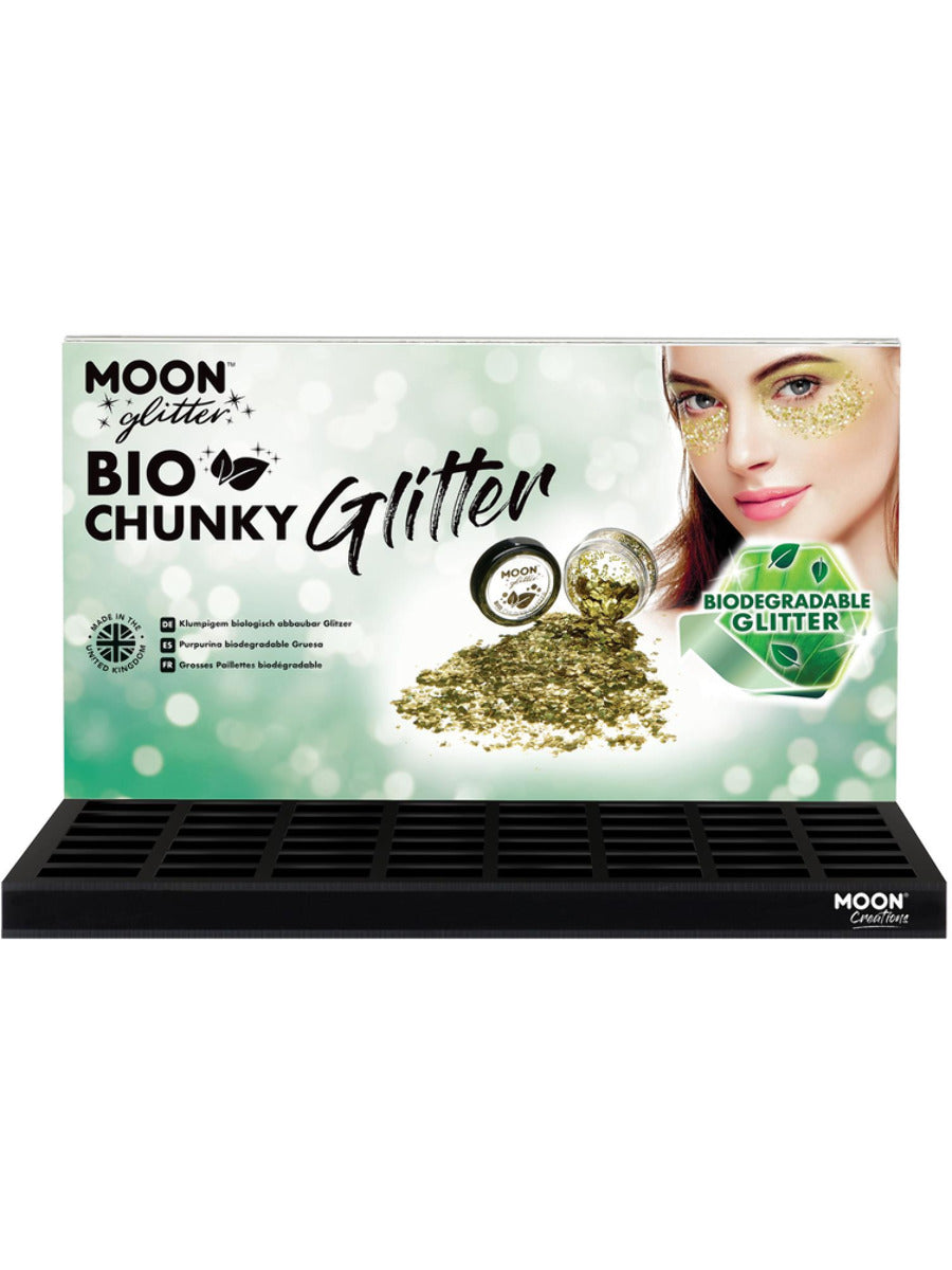 Moon Glitter Bio Chunky Glitter, CDU (no stock)