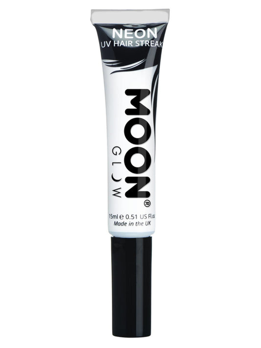 Moon Glow Intense Neon UV Hair Streaks, White, Single, 15ml