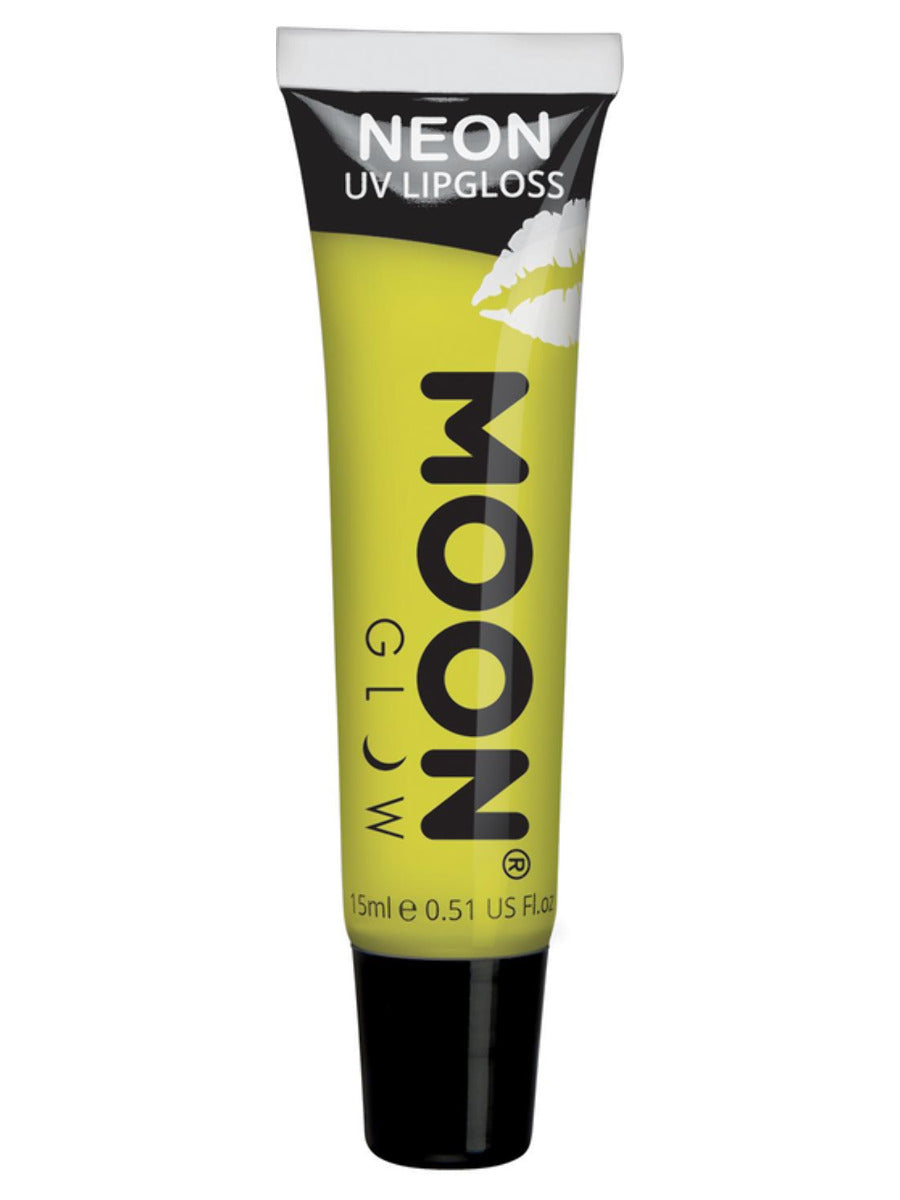 Moon Glow Intense Neon UV Fruity Lipgloss, Yellow, Banana, Single, 15ml