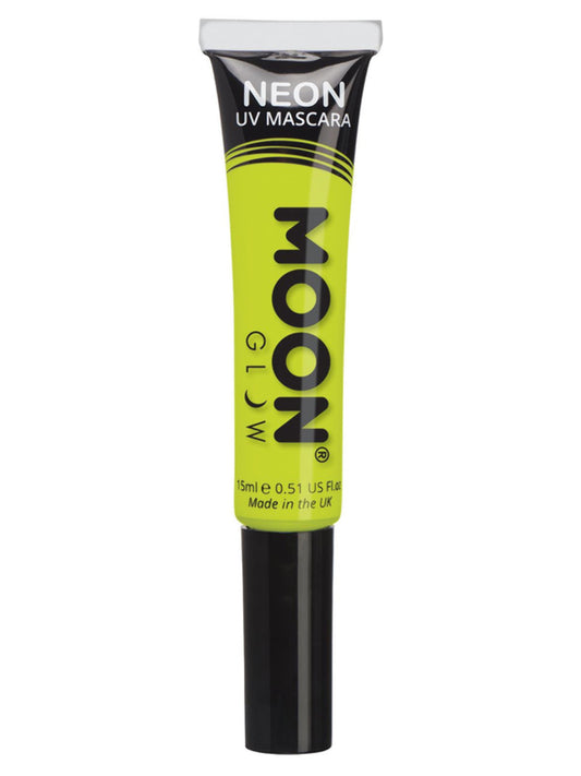 Moon Glow Intense Neon UV Mascara, Intense Yellow, Single, 15ml