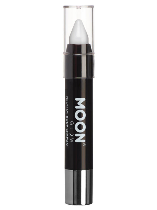 Moon Glow Intense Neon UV Body Crayons, White, Single, 3.2g