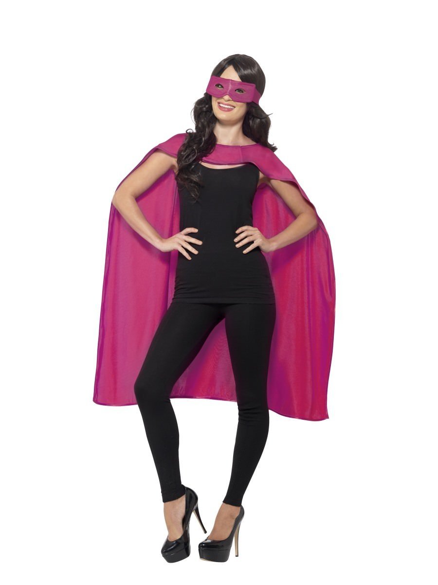 Cape, Pink, with Eyemask Wholesale