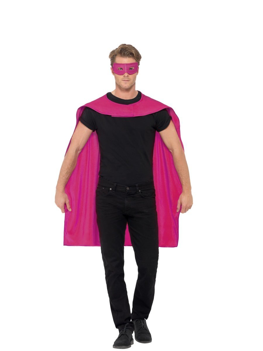 Cape, Pink, with Eyemask Wholesale