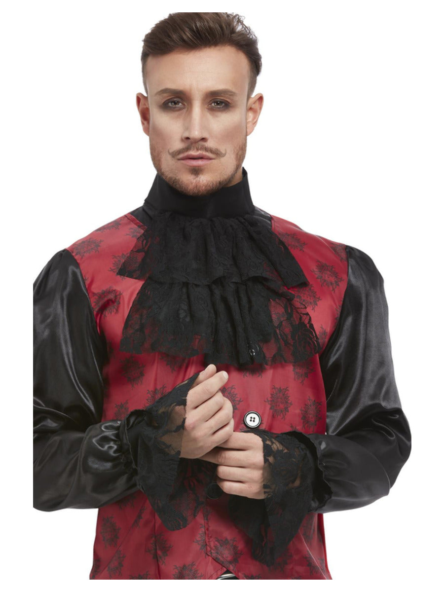 Cravat Cuff Set Black WHOLESALE