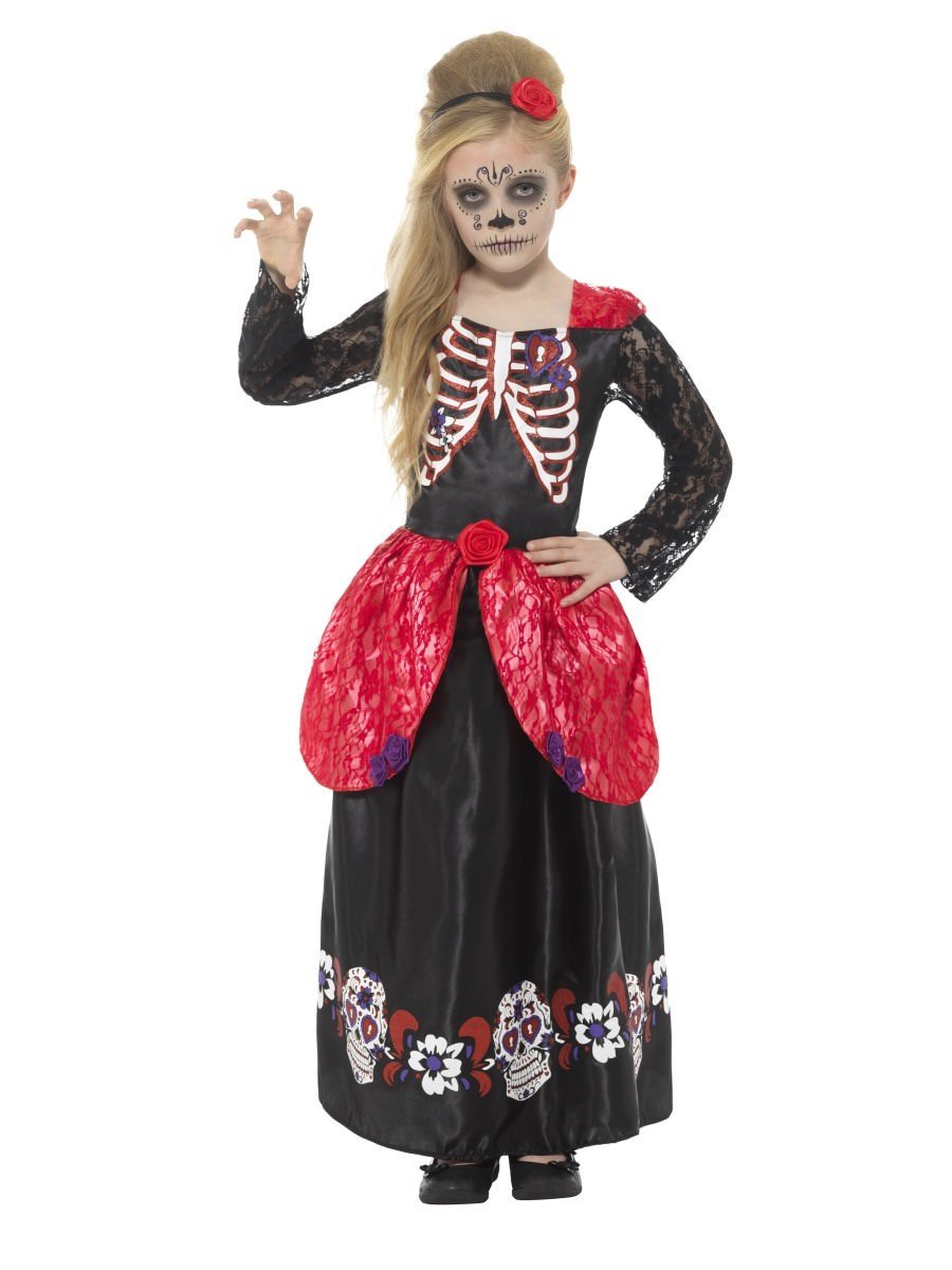 Deluxe Day of the Dead Girl Costume Wholesale