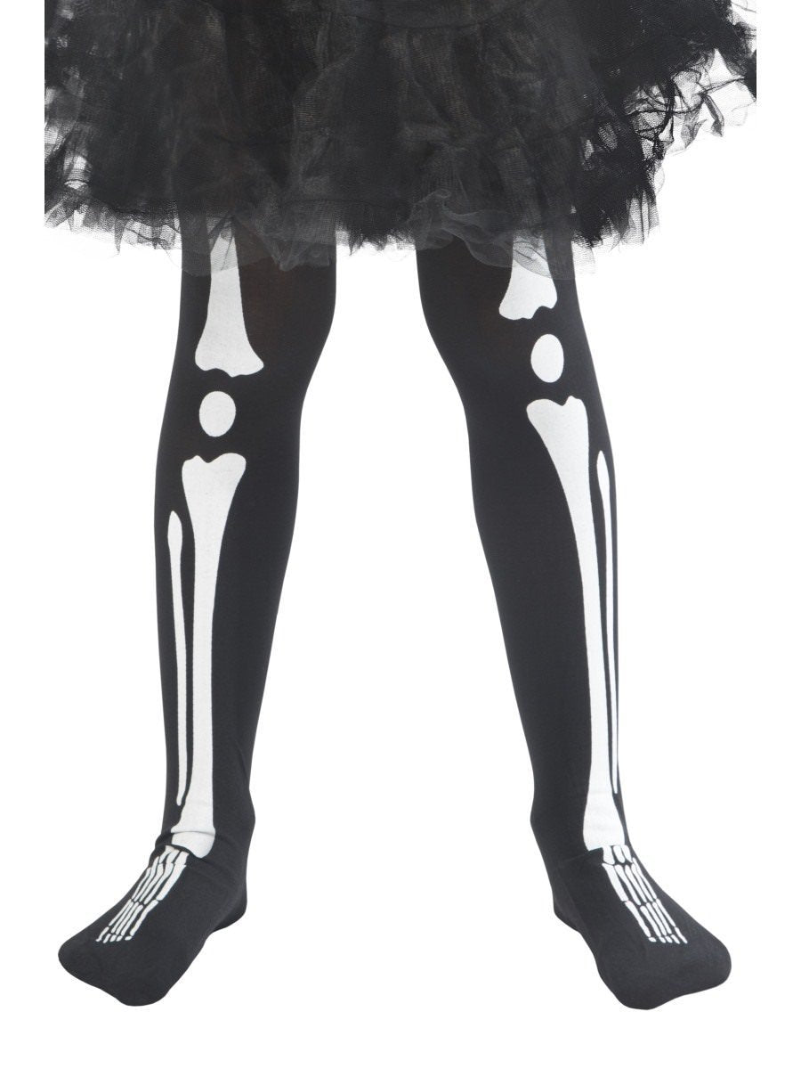 Skeleton Tights, Child Wholesale