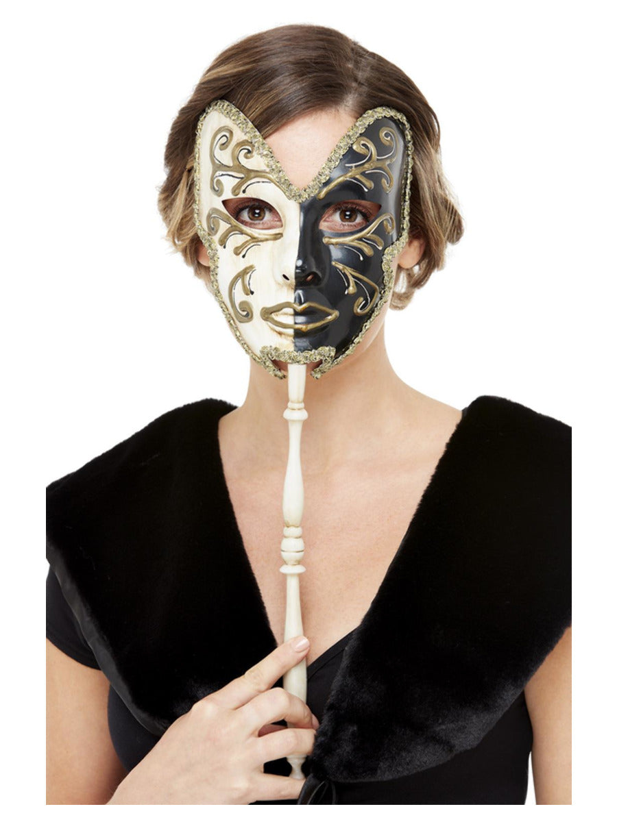 Venetian Mask Black Cream WHOLESALE Alternative 1