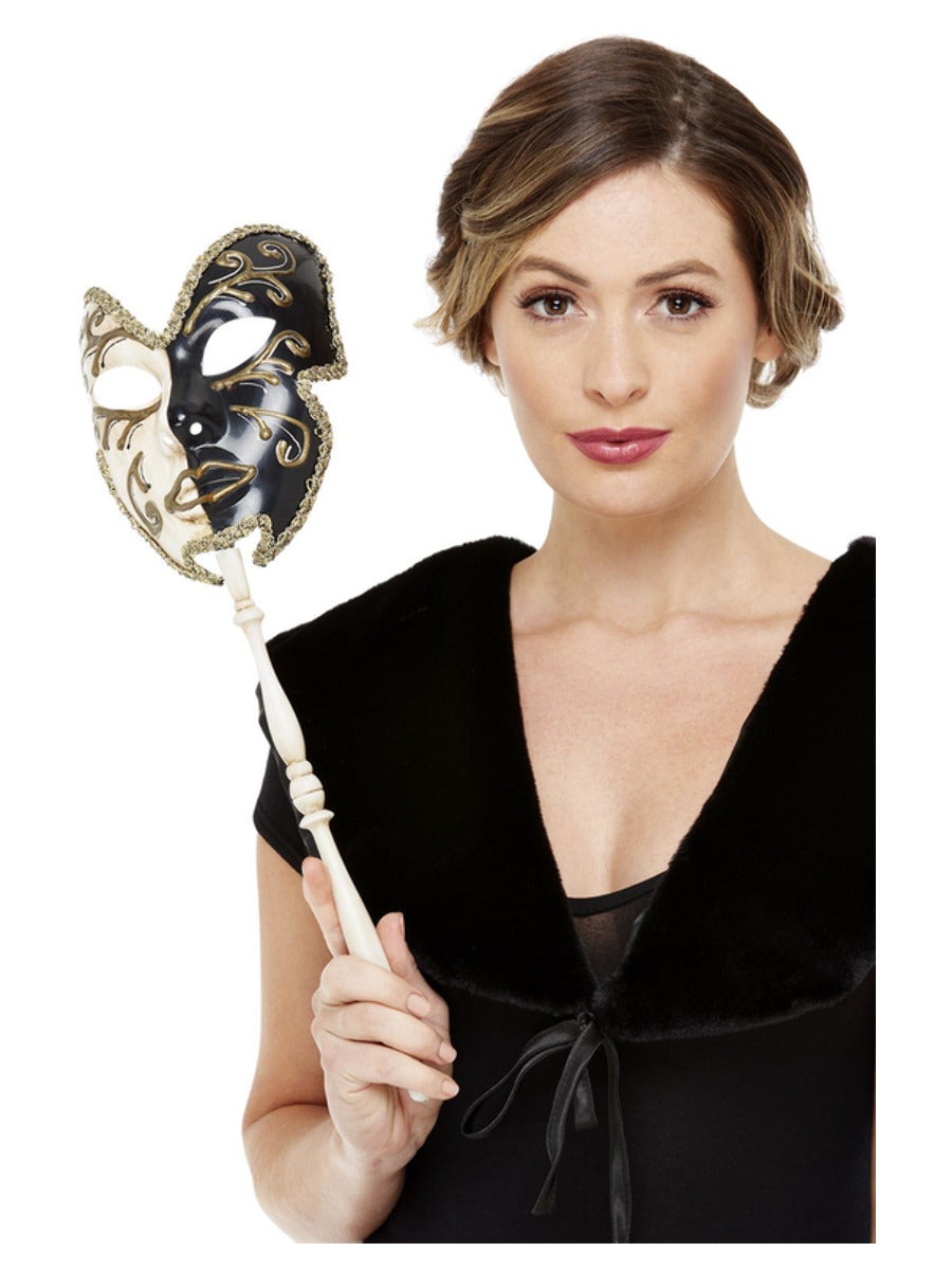 Venetian Mask Black Cream WHOLESALE